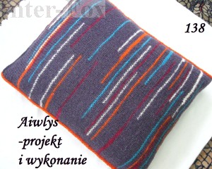 Poduszka.  Projekt i wykonanie - Aiwlys