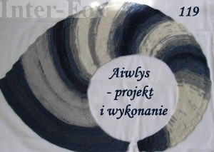 Chusta "Skalar".  Projekt i wykonanie - Aiwlys  