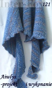 Chusta "Milena".  Projekt i wykonanie - Aiwlys  