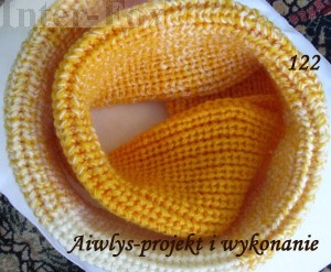 Szalik/komin.  Projekt i wykonanie - Aiwlys 