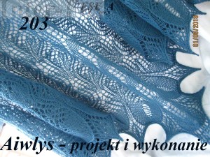 Chusta „Elpidia” Projekt i wykonanie - Aiwlys