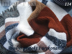 Bardzo długi szalik. Projekt i wykonanie ~Aiwlys~