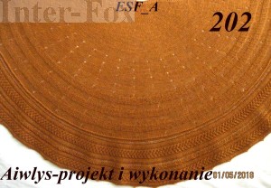 Chusta „Emeryka”. Projekt i wykonanie - Aiwlys