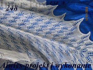 Chusta „Filotea”   Projekt i wykonanie - Aiwlys