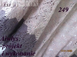 Chusta „Alodia”   Projekt i wykonanie - Aiwlys