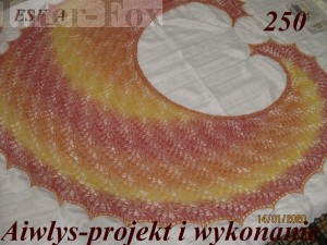 Chusta „Grewilla”   Projekt i wykonanie - Aiwlys