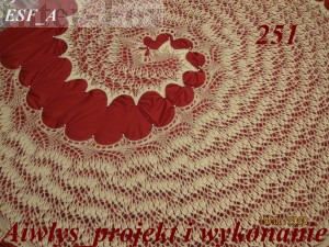 Chusta „Pieris”  Projekt i wykonanie - Aiwlys