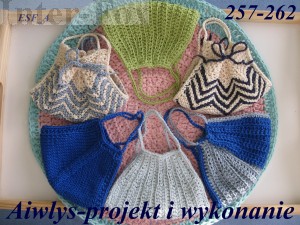 Maseczki ozdobne - 257-262. praca Aiwlys