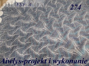 Chusta "Brugmansja" - 274. praca Aiwlys