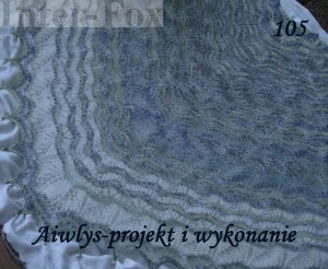 Chusta "Emilia"  Projekt i wykonanie - Aiwlys  