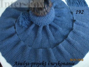 Szalik . Projekt i wykonanie - Aiwlys