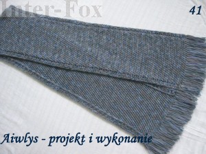 Szalik . Projekt i wykonanie - Aiwlys    