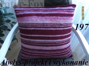 Poduszka.  Projekt i wykonanie - Aiwlys 