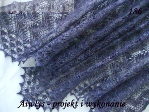 Chusta "Eulalia"  . Projekt i wykonanie - Aiwlys 