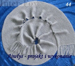 Szalik . Projekt i wykonanie - Aiwlys     