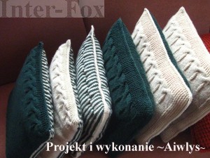 Poduszki. Projekt i wykonanie - Aiwlys