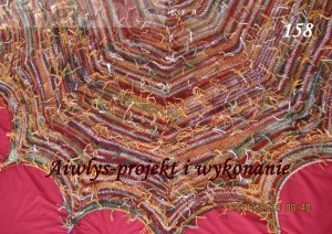 Chusta "Sylwia" . Projekt i wykonanie - Aiwlys 