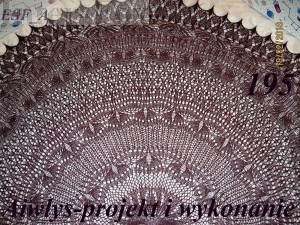 Chusta „Elifia” . Projekt i wykonanie - Aiwlys