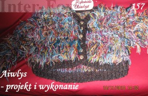 Rozpinany sweterek. Projekt i wykonanie - Aiwlys 