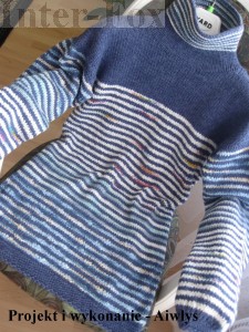 Sweter.  Projekt i wykonanie - Aiwlys  