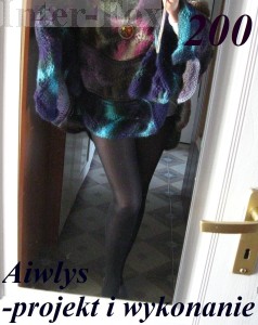 Ponczo. Projekt i wykonanie ~Aiwlys~  