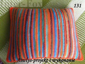 Poduszka.  Projekt i wykonanie - Aiwlys 