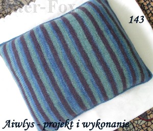 Poduszka.  Projekt i wykonanie - Aiwlys 