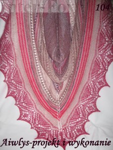 Chusta "Konglomerat"  Projekt i wykonanie - Aiwlys 