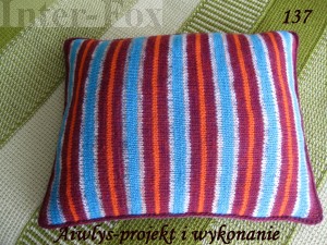 Poduszka.  Projekt i wykonanie - Aiwlys