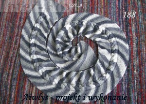 Szalik . Projekt i wykonanie - Aiwlys 