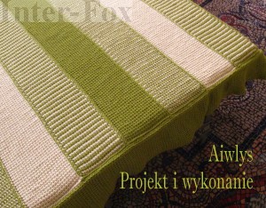 Narzuta. Projekt i wykonanie - Aiwlys