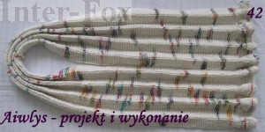 Szalik . Projekt i wykonanie - Aiwlys    