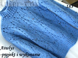 Sweter.  Projekt i wykonanie - Aiwlys  