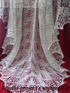 Chusta "Tamaryszek"  Projekt i wykonanie - Aiwlys 