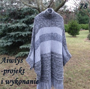Ponczo . Projekt i wykonanie - Aiwlys  (78)
