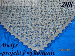 Chusta „Elis”  Projekt i wykonanie - Aiwlys