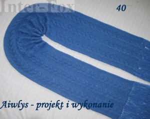 Szalik . Projekt i wykonanie - Aiwlys   