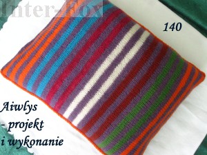 Poduszka.  Projekt i wykonanie - Aiwlys 