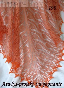 Chusta "Eukomia" . Projekt i wykonanie - Aiwlys 