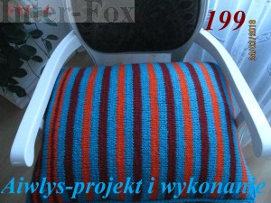 Poduszka.  Projekt i wykonanie - Aiwlys 