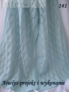 Szal.  Projekt i wykonanie - Aiwlys