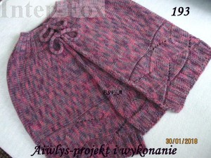 Narzutka/pelerynka. Projekt i wykonanie - Aiwlys  (1)