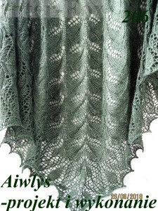 Chusta „Eurydyka” Projekt i wykonanie - Aiwlys 