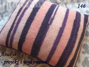 Poduszka.  Projekt i wykonanie - Aiwlys