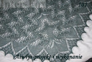 Chusta "Filifera"  Projekt i wykonanie - Aiwlys