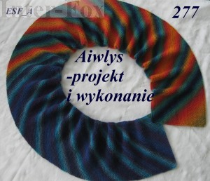 Szal „Konglomerat” - 277. praca Aiwlys