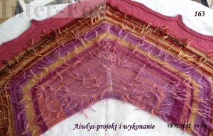 Chusta "Sylwia" . Projekt i wykonanie - Aiwlys