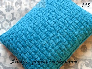 Poduszka.  Projekt i wykonanie - Aiwlys