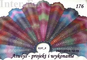 Chusta "Firletka" . Projekt i wykonanie - Aiwlys 