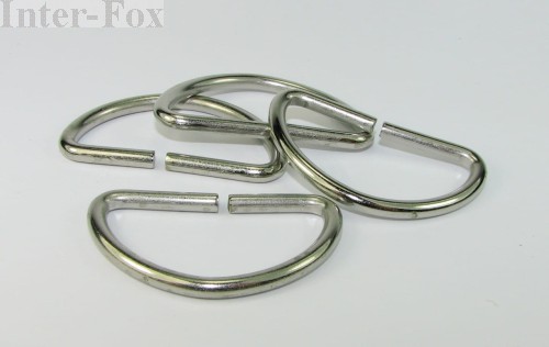 Półkola metalowe - 40 mm 